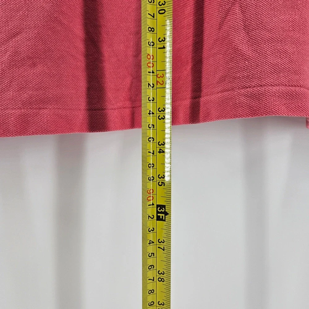 Polo Ralph Lauren Mens XXL Classic Fit Salmon Pink Short Sleeve Mesh Polo Shirt